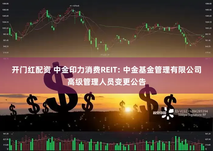 开门红配资 中金印力消费REIT: 中金基金管理有限公司高级管理人员变更公告